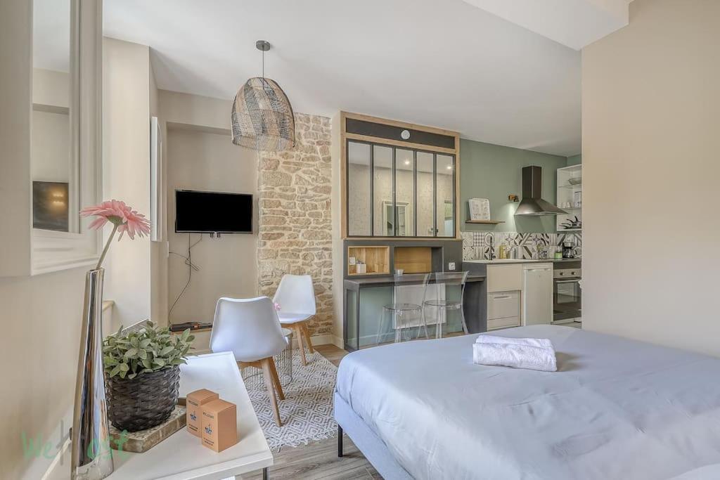 Comfortable Fully Equipped Studio - City Center Dijon Luaran gambar